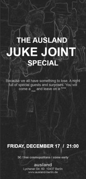 the ausland juke joint special